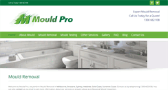 Desktop Screenshot of mouldpro.com.au